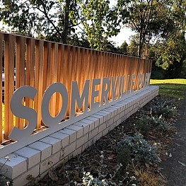 Somerville Park, Signage